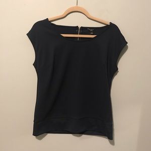 Navy blue, Ann Taylor, work top